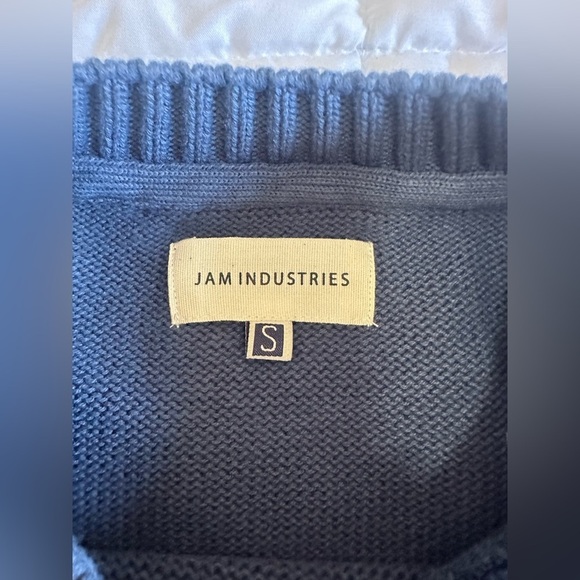 New without tags Jam Industries CROPPED GUERNSEY Sweater size small - Picture 3 of 6